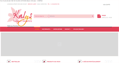 Desktop Screenshot of kalys-naturalcosmetics.com